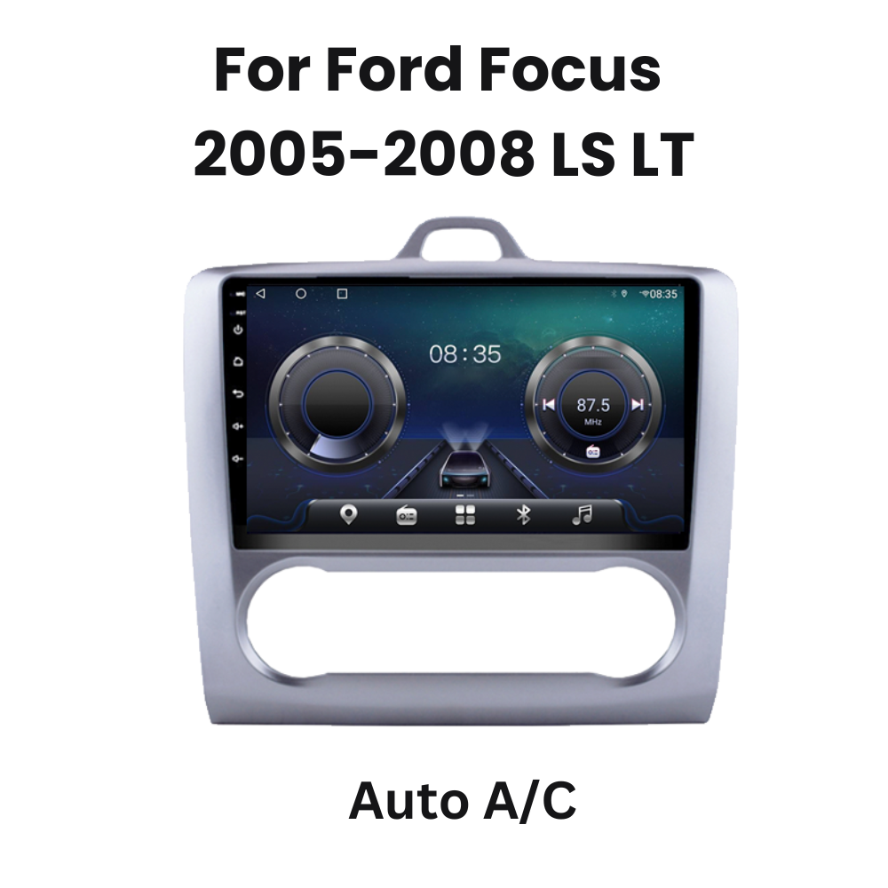 Ford Focus Android 13 Car Stereo Head Unit with CarPlay & Android Auto