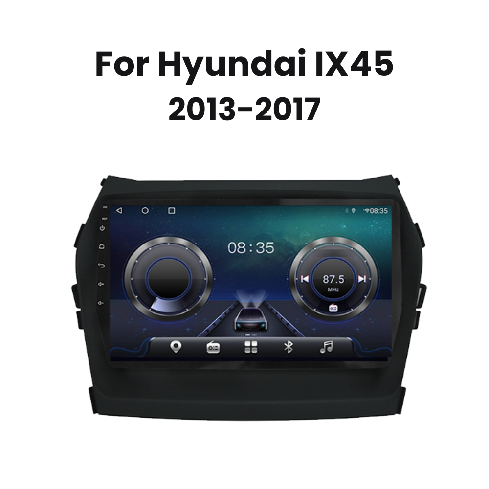 Hyundai ix45 Android 13 Car Stereo Head Unit with CarPlay & Android Auto