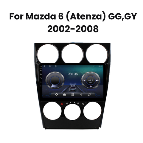 Image of Mazda 6 Android 13 Car Stereo Head Unit with CarPlay & Android Auto