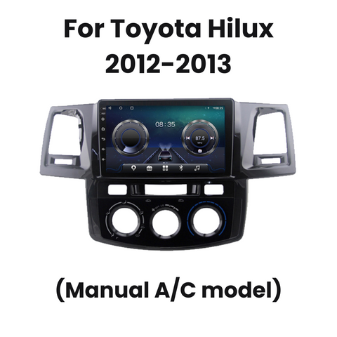Image of Toyota Hilux Android 13 Car Stereo Head Unit with CarPlay & Android Auto