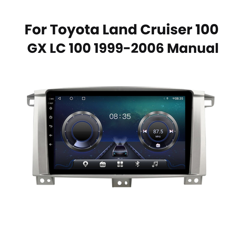 Toyota Land Cruiser 100 Series Android 13 Car Stereo Head Unit with CarPlay & Android Auto