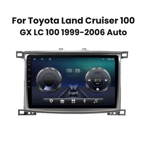 Image of Toyota Land Cruiser 100 Series Android 13 Car Stereo Head Unit with CarPlay & Android Auto