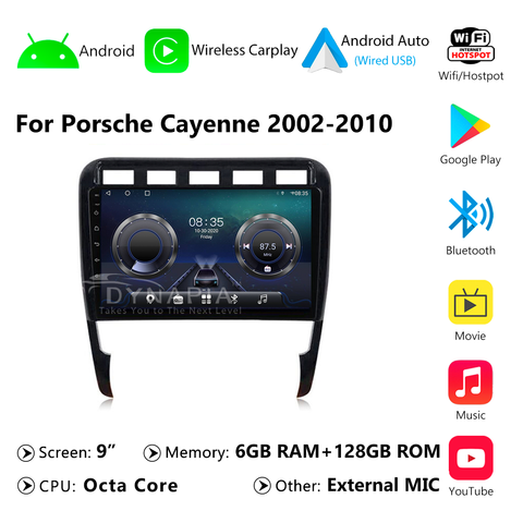 Image of Porsche Cayenne Android 13 Car Stereo Head Unit with CarPlay & Android Auto