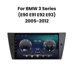 BMW 3 Series E90/E91/E92/E93 Android 13 Car Stereo Head Unit with CarPlay & Android Auto