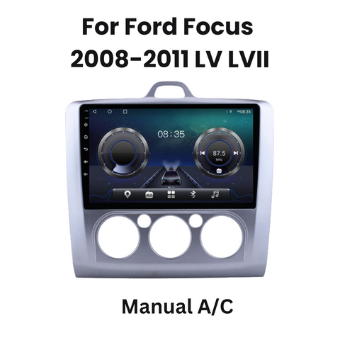 Image of Ford Focus Android 13 Car Stereo Head Unit with CarPlay & Android Auto