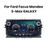 Ford Focus Mondeo S-Max GALAXY Android 13 Car Stereo Head Unit with CarPlay & Android Auto