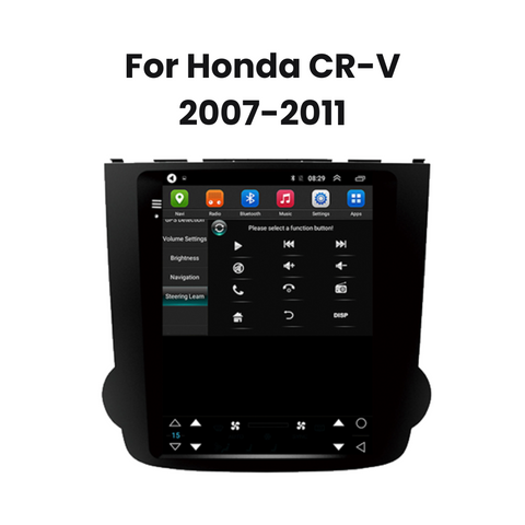 Image of 9.7 Inch Tesla Style Honda CR-V Android 12 Car Stereo Head Unit with CarPlay & Android Auto