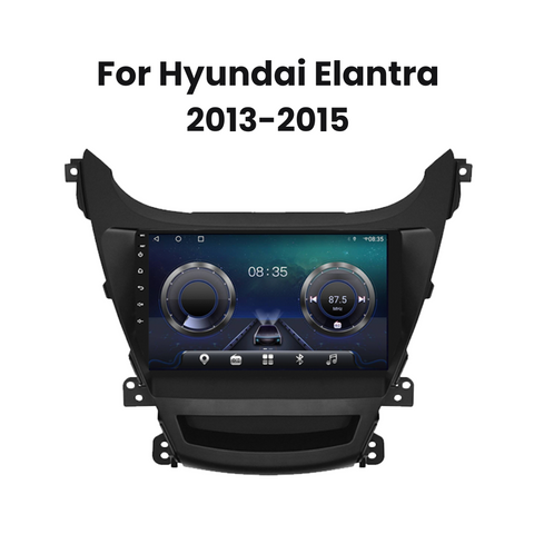 Image of Hyundai Elantra Android 13 Car Stereo Head Unit with CarPlay & Android Auto