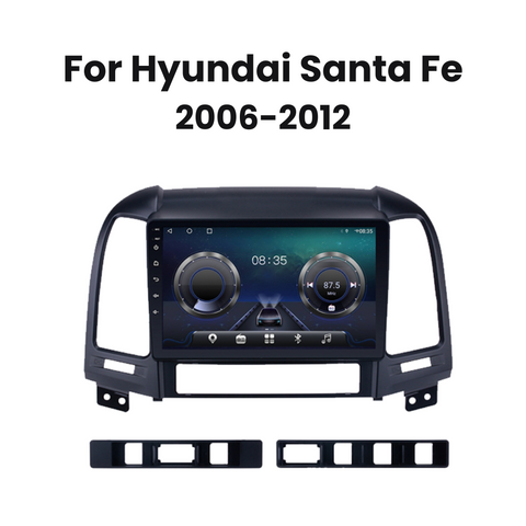 Image of Hyundai Santa Fe Android 13 Car Stereo Head Unit with CarPlay & Android Auto
