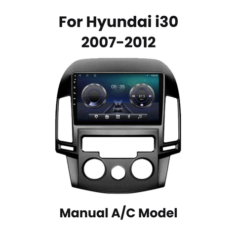 Image of Hyundai i30 Android 13 Car Stereo Head Unit with CarPlay & Android Auto