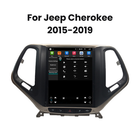 9.7 Inch Tesla Style Jeep Cherokee Android 12 Car Stereo Head Unit with CarPlay & Android Auto