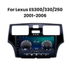 Lexus ES300 ES330 ES250 Android 13 Car Stereo Head Unit with CarPlay & Android Auto