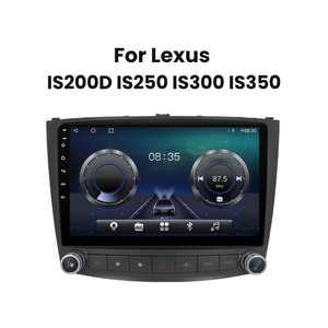 Lexus IS200D IS250 IS300 IS350 Android 13 Car Stereo Head Unit with CarPlay & Android Auto