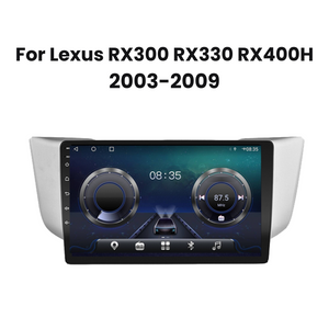 Lexus RX300 RX330 RX400H Android 13 Car Stereo Head Unit with CarPlay & Android Auto
