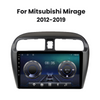 Mitsubishi Mirage Android 13 Car Stereo Head Unit with CarPlay & Android Auto