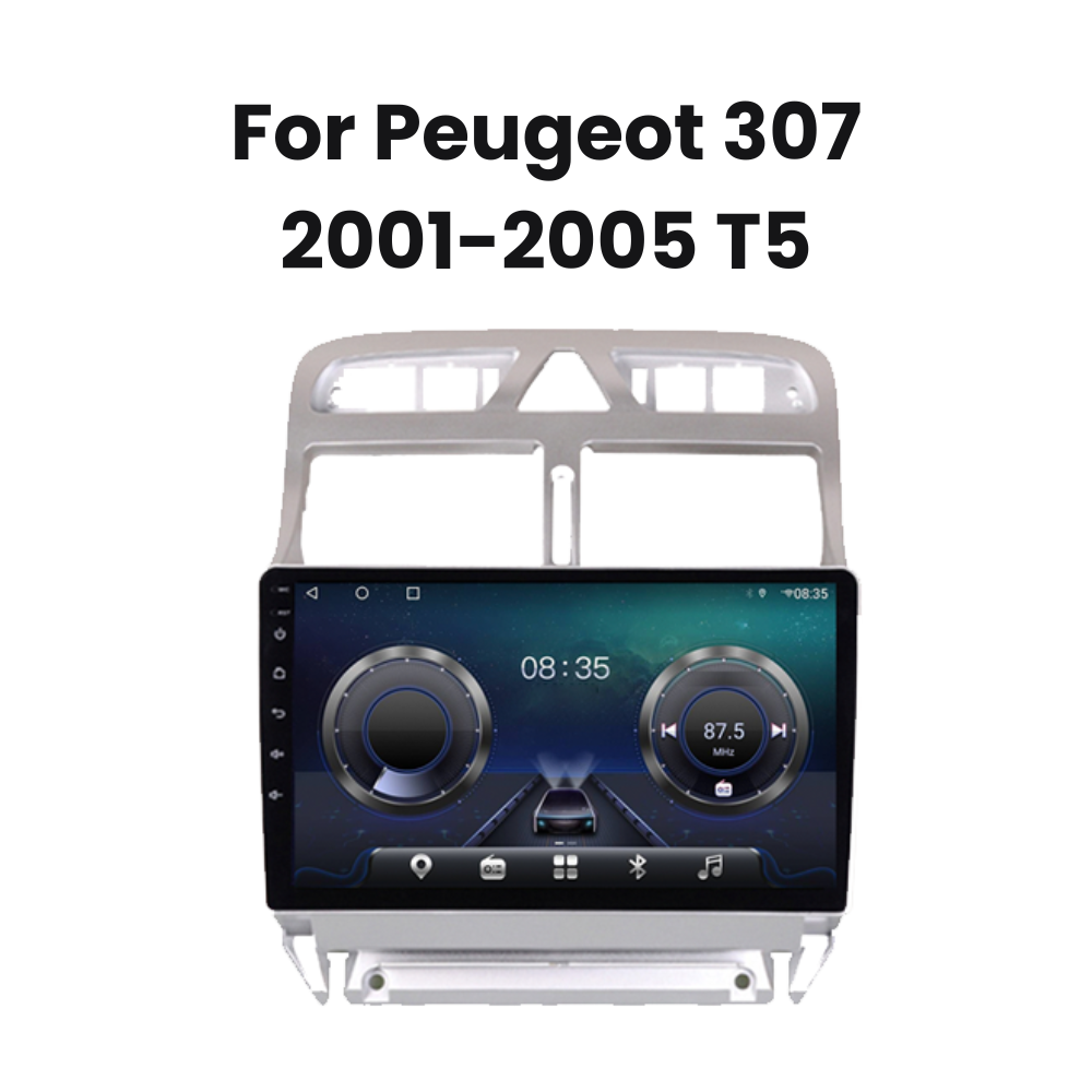 Peugeot 307 Android 13 Car Stereo Head Unit with CarPlay & Android Auto