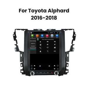 12.1 inch Toyota Alphard Tesla Style Android 12 Car Stereo Head Unit with CarPlay & Android Auto