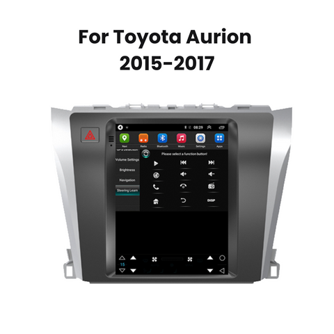 Image of 9.7 Inch Tesla Style Toyota Aurion Android 12 Car Stereo Head Unit with CarPlay & Android Auto