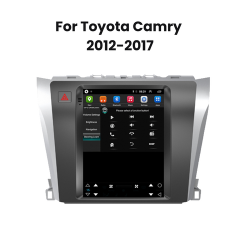 Image of 9.7 Inch Tesla Style Toyota Camry Android 12 Car Stereo Head Unit with CarPlay & Android Auto