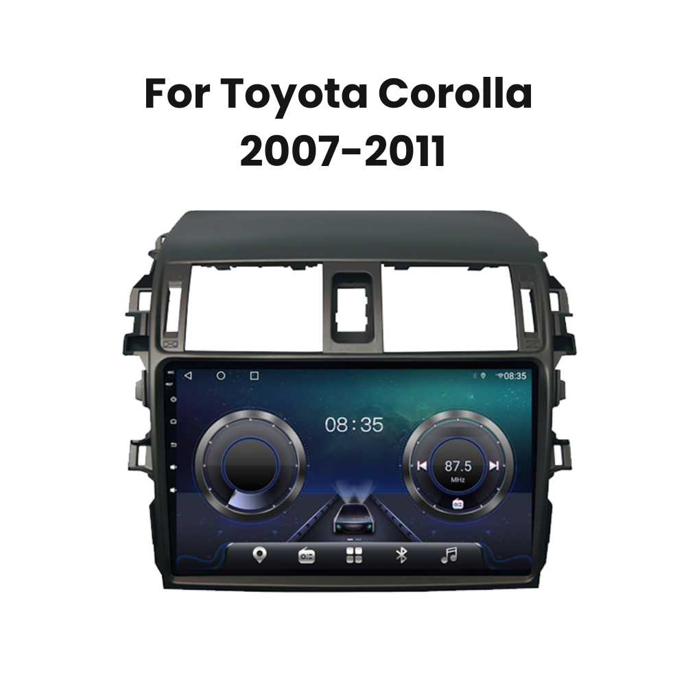 Toyota Corolla Android 13 Car Stereo Head Unit with CarPlay & Android Auto