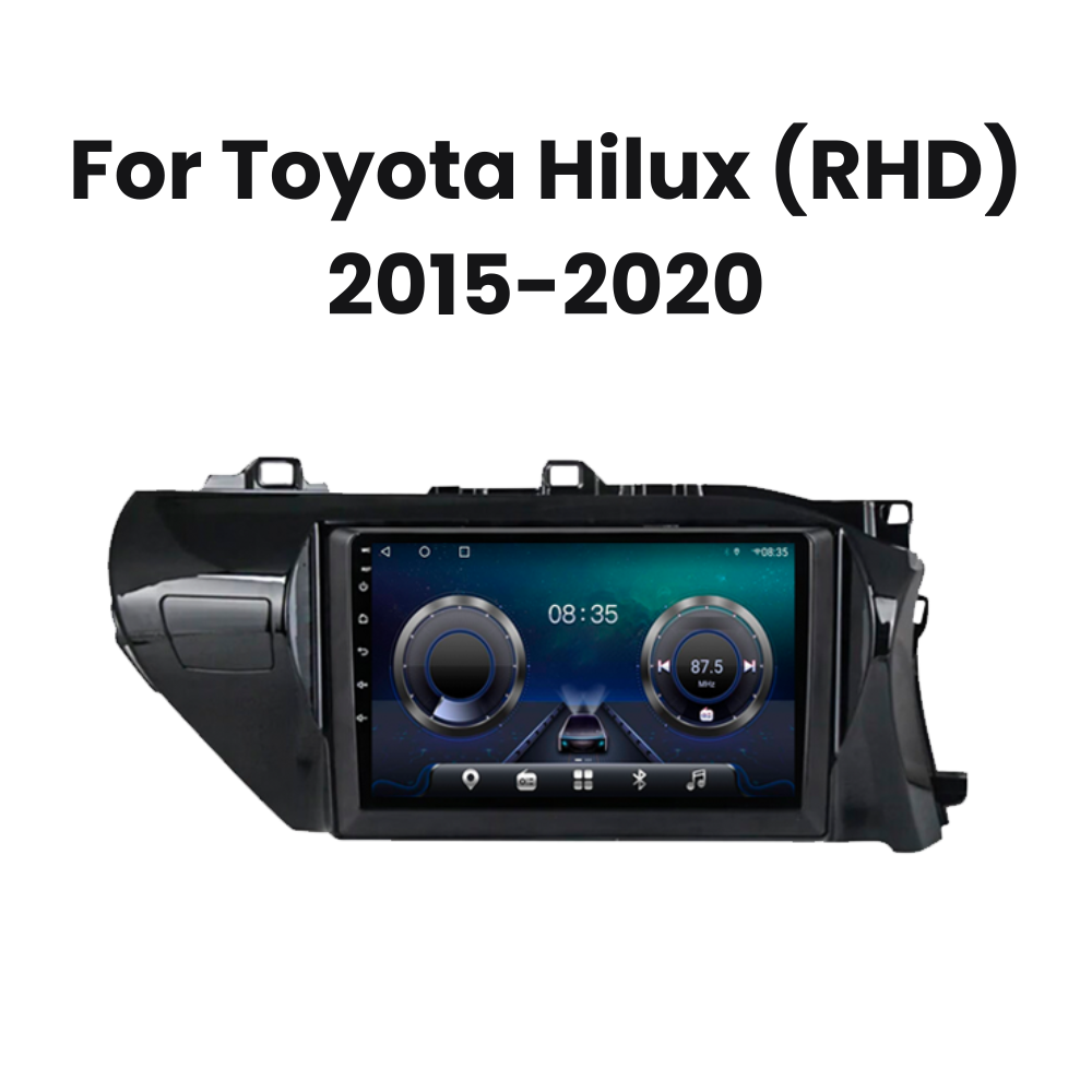 Toyota Hilux Android 13 Car Stereo Head Unit with CarPlay & Android Auto