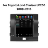9.7 Inch Tesla Style Toyota Land Cruiser LC200 Android 12 Car Stereo Head Unit with CarPlay & Android Auto