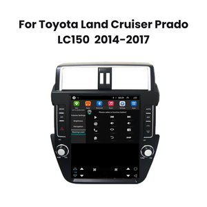 12.1 inch Toyota Land Cruiser Prado LC150 Series Tesla Style Android 12 Car Stereo Head Unit with CarPlay & Android Auto
