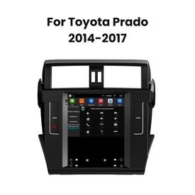 9.7 Inch Tesla Style Toyota Prado Android 12 Car Stereo Head Unit with CarPlay & Android Auto