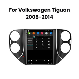 9.7 Inch Tesla Style Volkswagen Tiguan Android 12 Car Stereo Head Unit with CarPlay & Android Auto