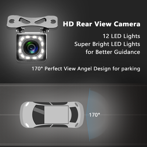 Image of LED HD Car Reverse Camera Night Vision Waterproof