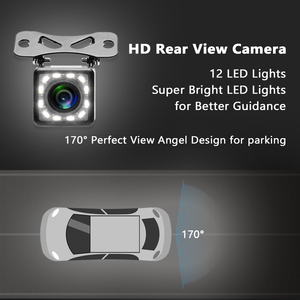 LED HD Car Reverse Camera Night Vision Waterproof